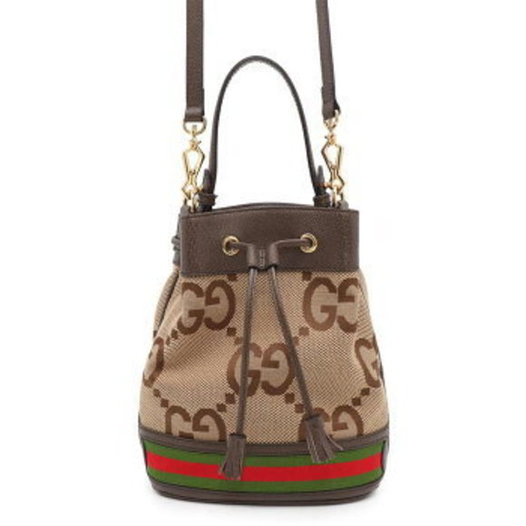 Gucci Jumbo GG Ophidia Bucket Bag guarantee - Picture 1 of 8